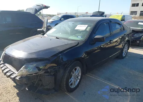 2012 Ford Fusion S z USA, uszkodzony, nr VIN 3FAHP0GA4CR119080